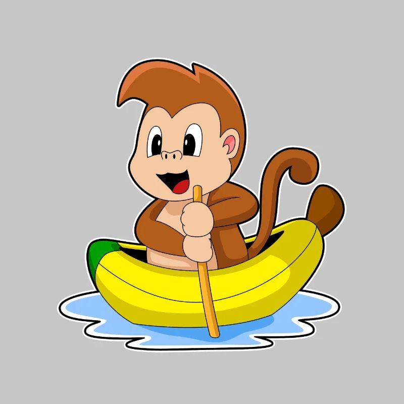 Monkey Small Boat
