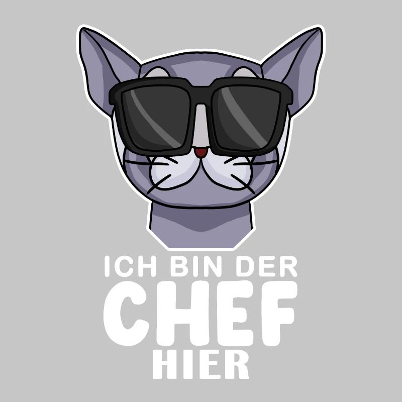 coole Katze - Britisch Kurzhaar Spruch