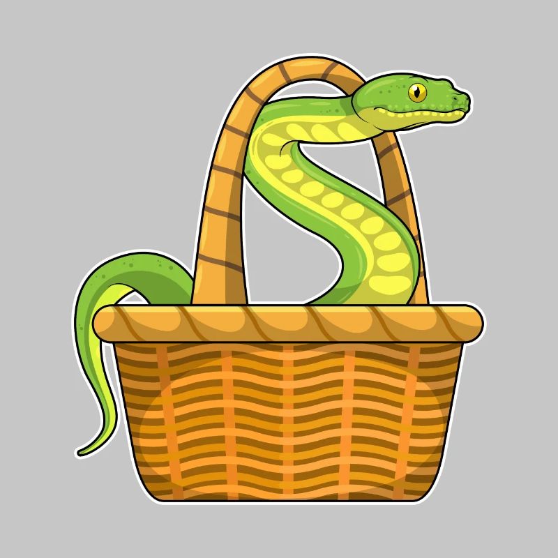 Panier serpent