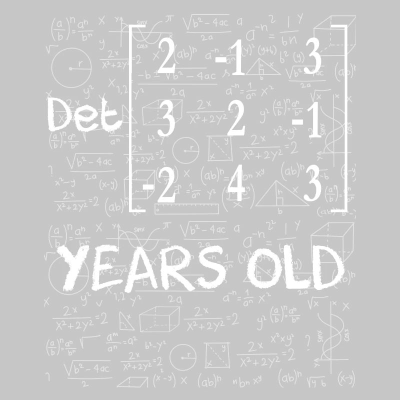 75th anniversary 75 years matrix determinant