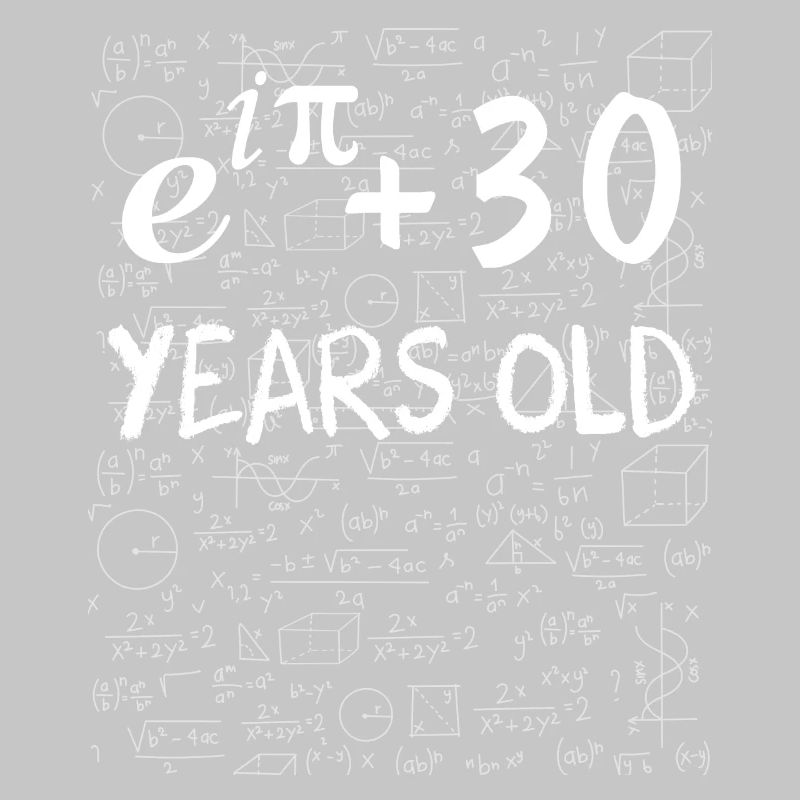 29e anniversaire 29 ans Euler Identité cadeau math