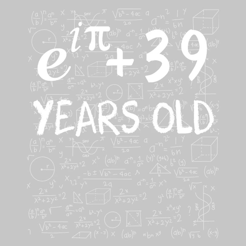 38th birthday 38 years old Euler Identity math