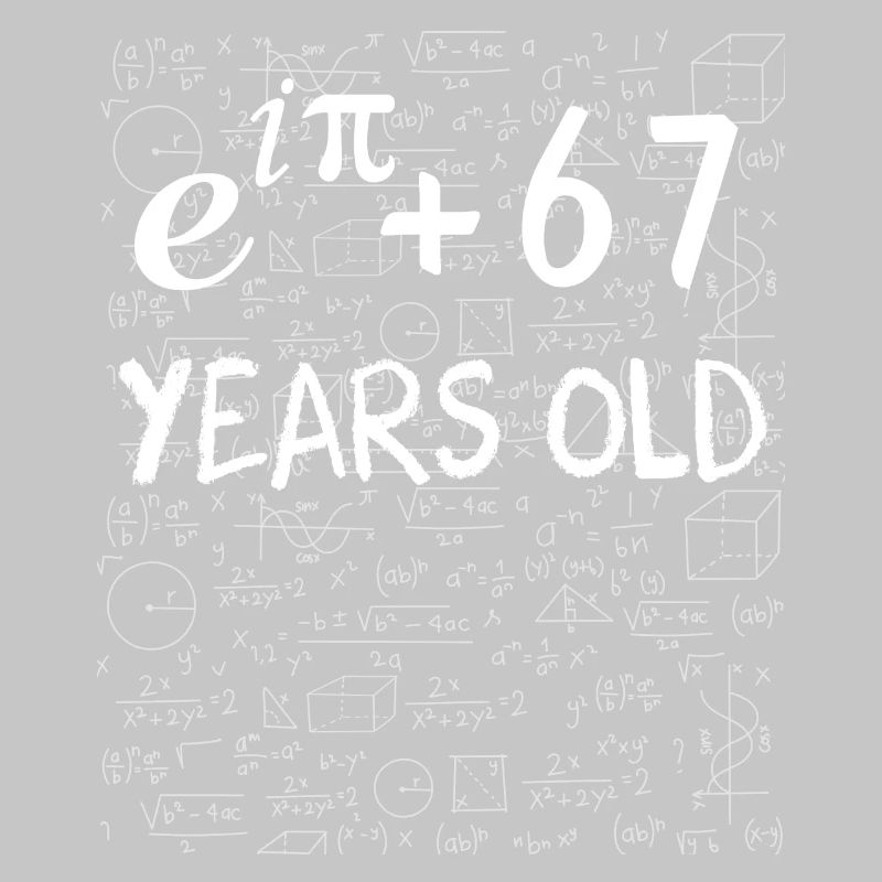 66th Birthday 66 Years Euler Identity Math Gift