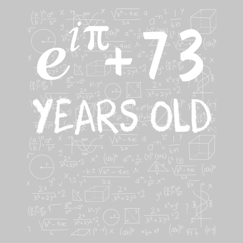 72nd Birthday 72 Years Euler Identity Math Gift