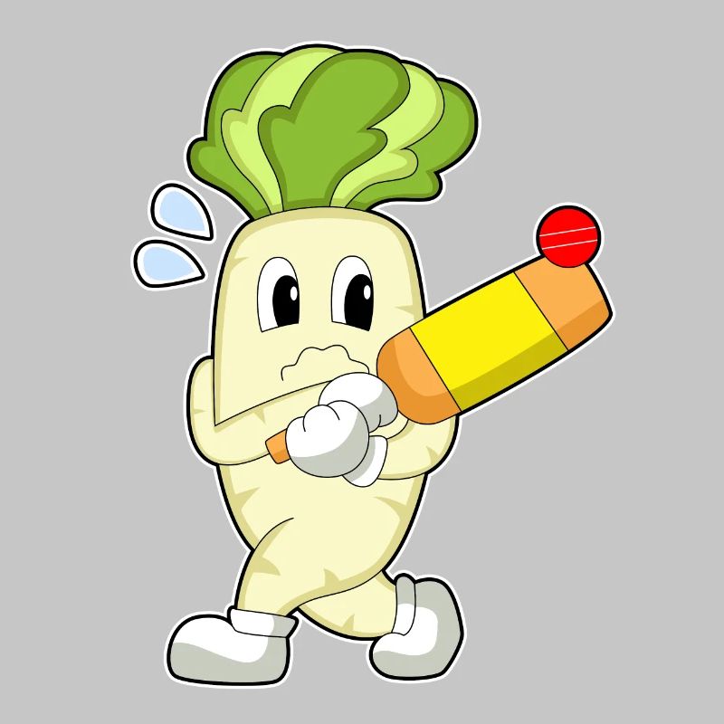 Radieschen Cricket Cricketschläger