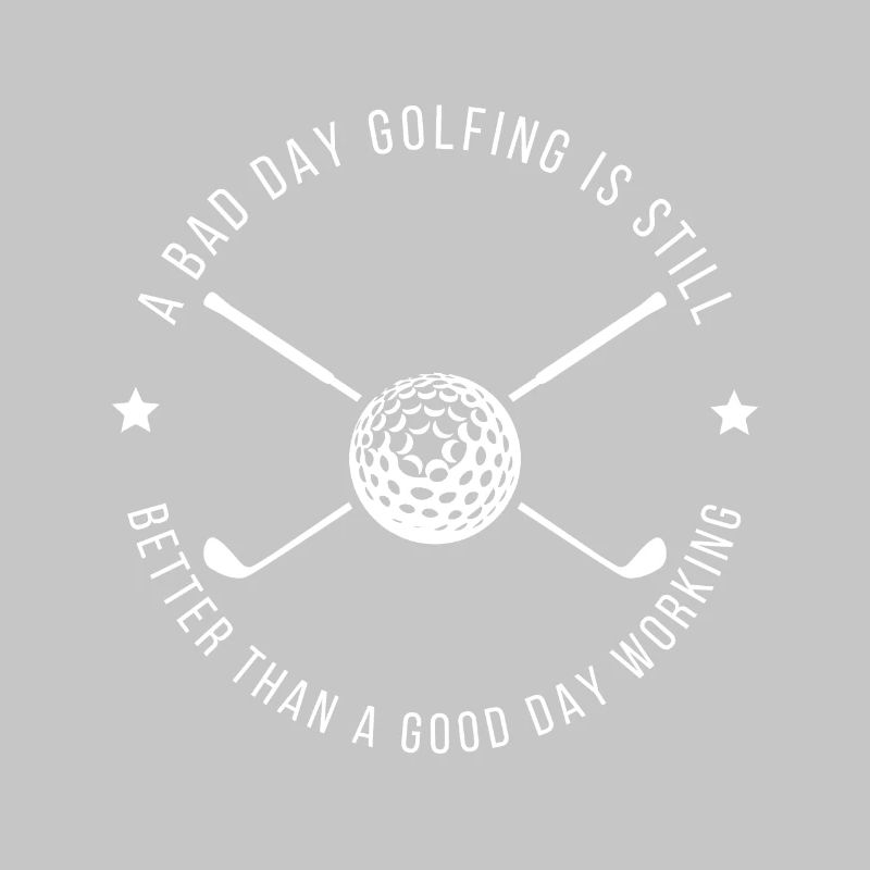 Funny Golfing Work Quote