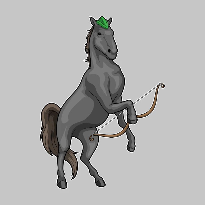 Pferd Bogenschütze Bogen