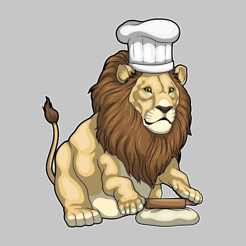 Lion Baker Rolling Pin Baking
