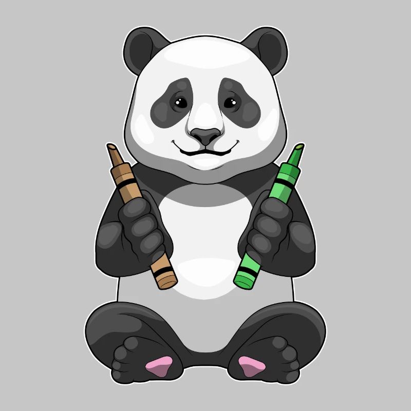 École de crayons Panda Student
