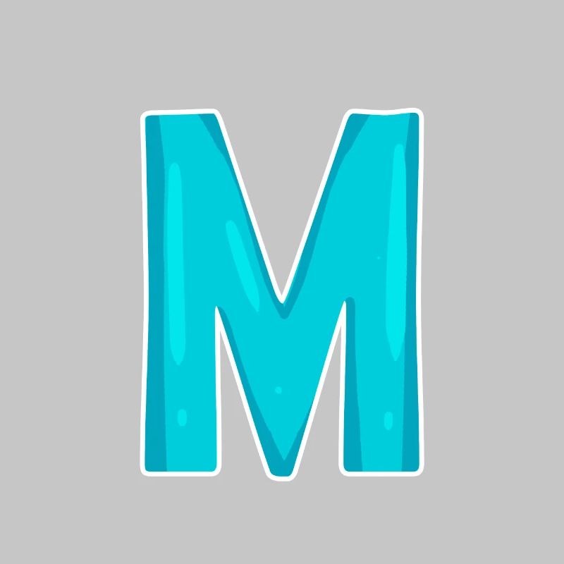 Lettre M Lettre initiale