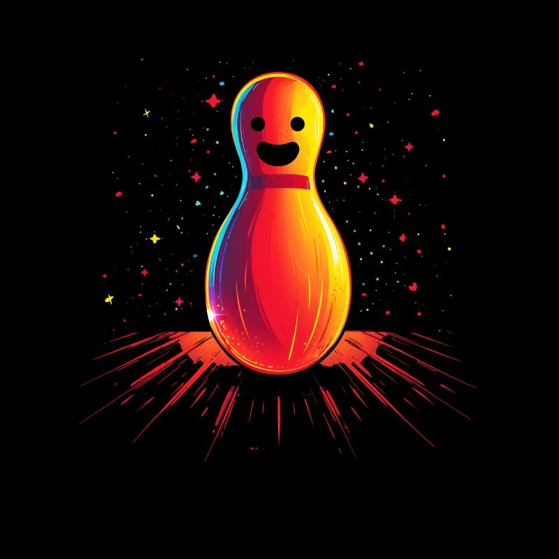Cartoon Bowling Retrowave