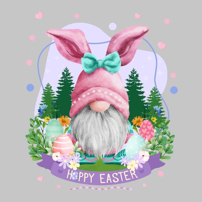 Hoppy Gnome Easter - Easter Gift Idea