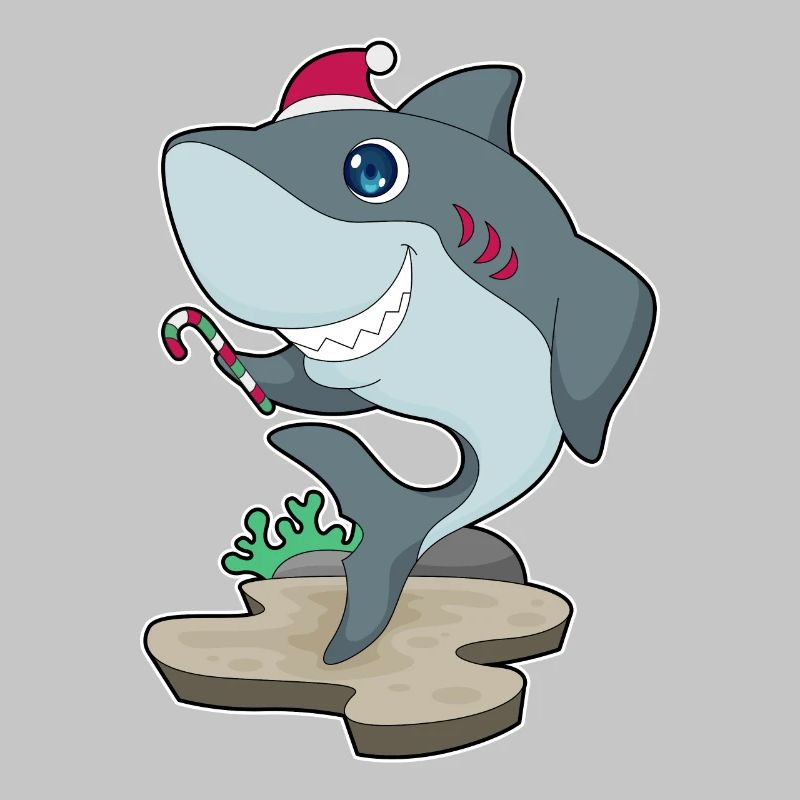 Requin Canne de Noël
