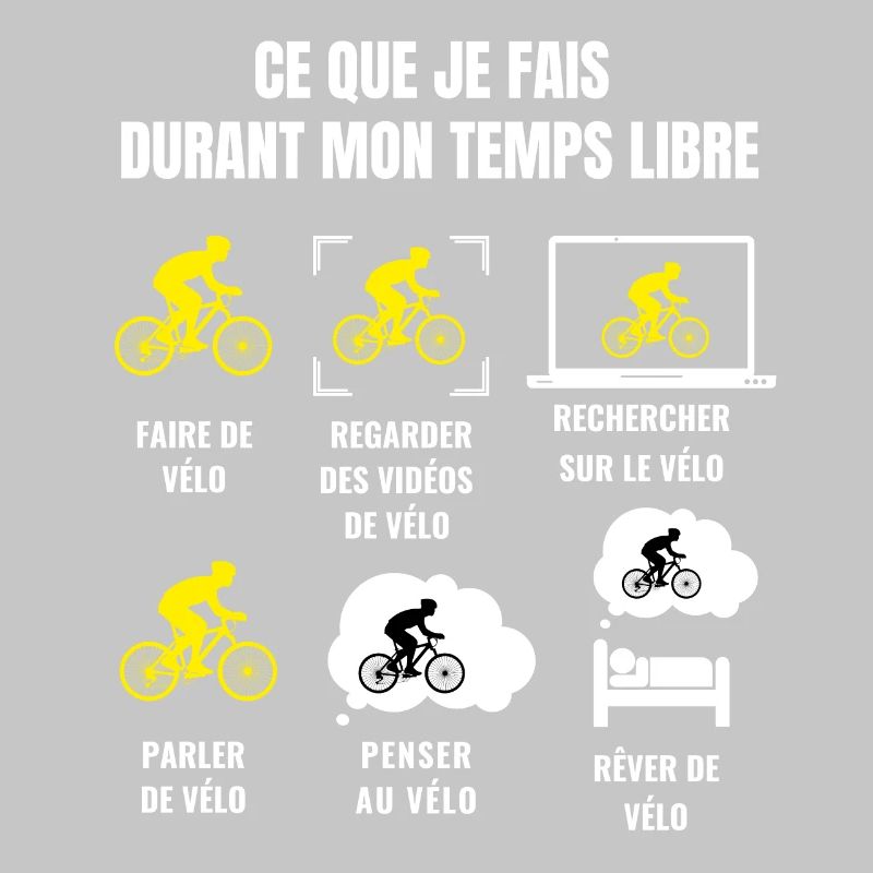 Ce Que Je Fais Durant Mon Temps Libre Vélo