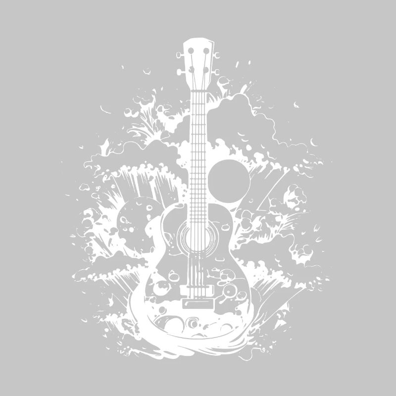 Ukulele Drawing