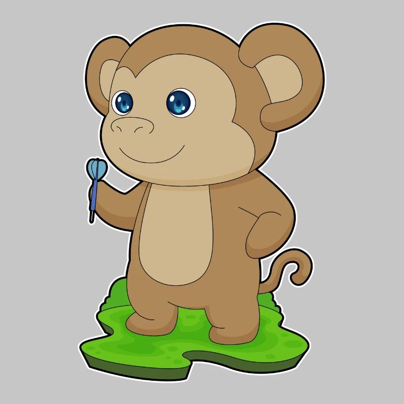 Fléchette de singe