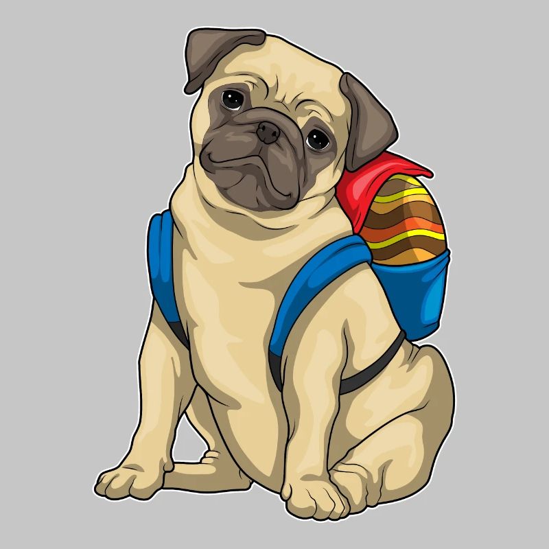 Pug Easter Student