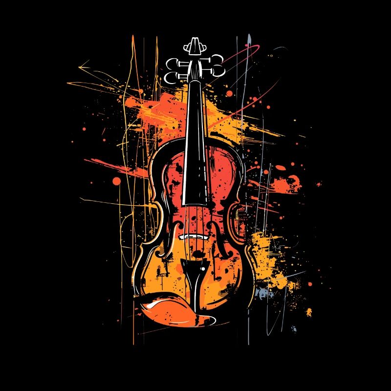 Violon Lineart