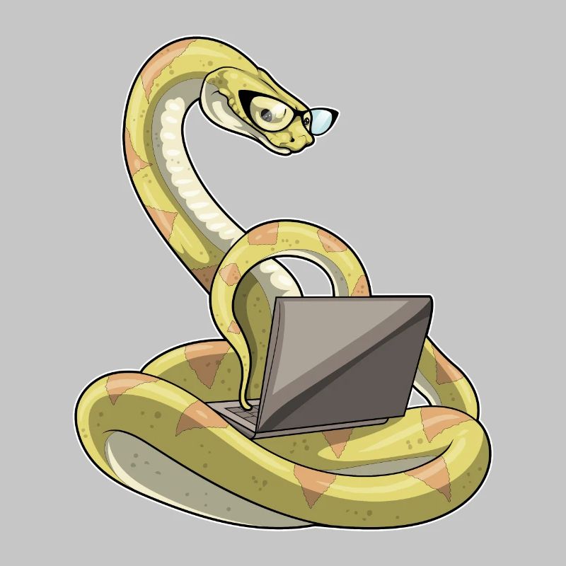 Ordinateur portable serpent