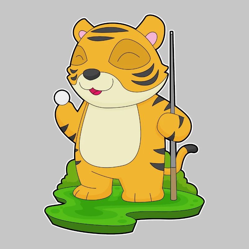 Tiger Billiard Queue