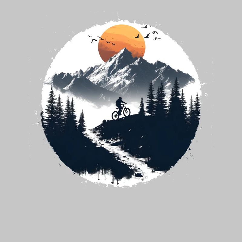 Cyclist Illustration