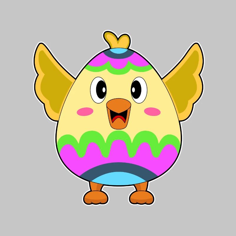 Chicken Easter Easter Egg