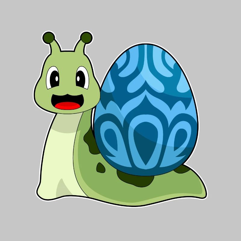 Snail Easter Easter Egg