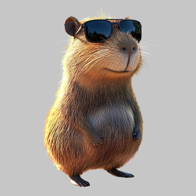 Capybara Be Capy Wasserschwein Lustiges Capybara