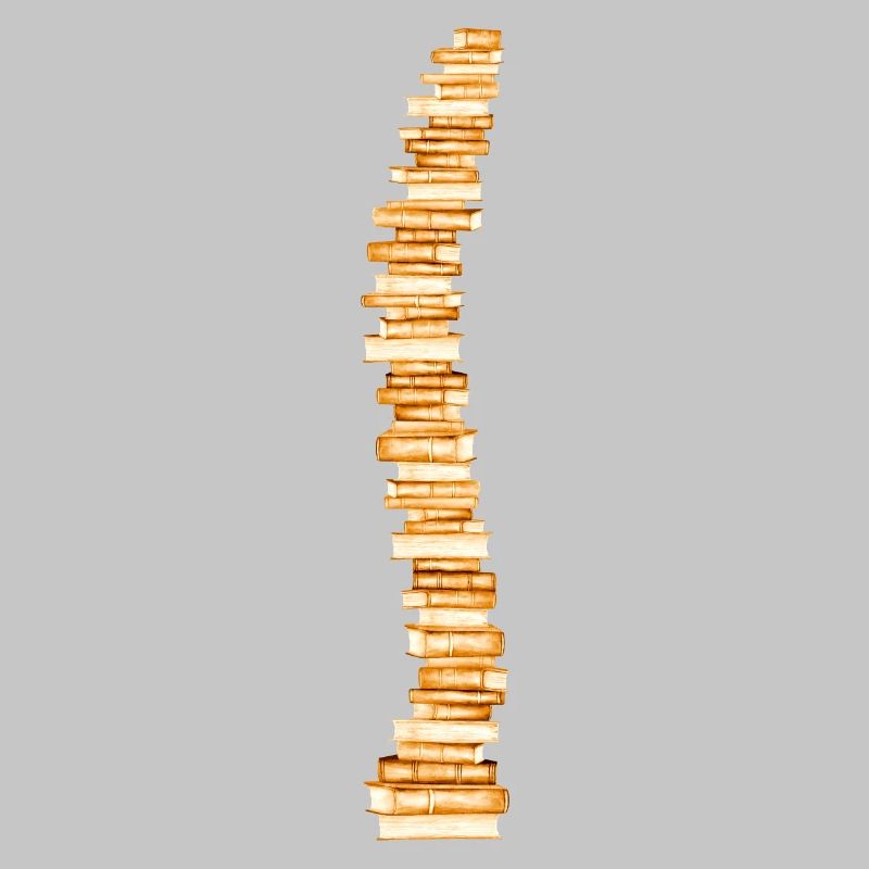 Books Spine Backbone Bookworm Bookworm