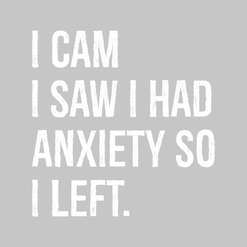 J’ai vu que j’avais de l’anxiété alors je suis parti