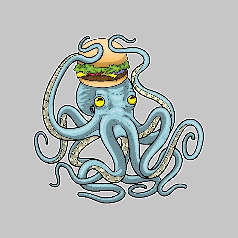 Krake Cheeseburger