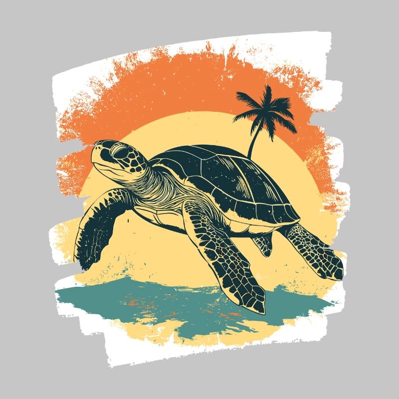 Sea Turtle Retro