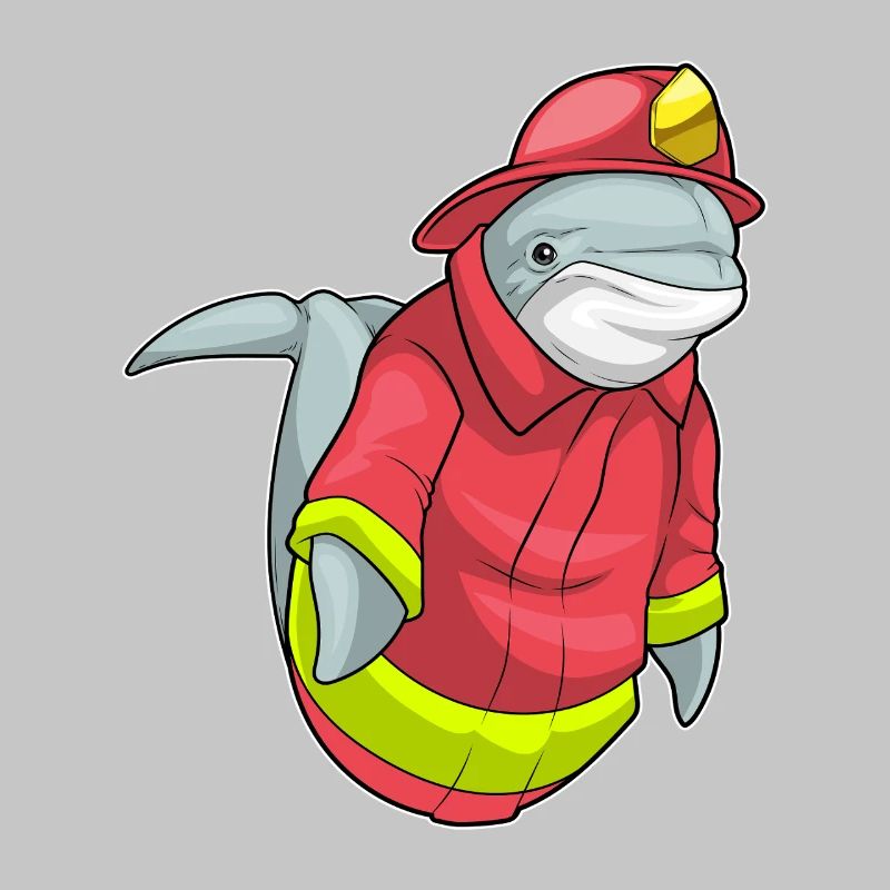 Dolphin Pompier Pompier Brigade