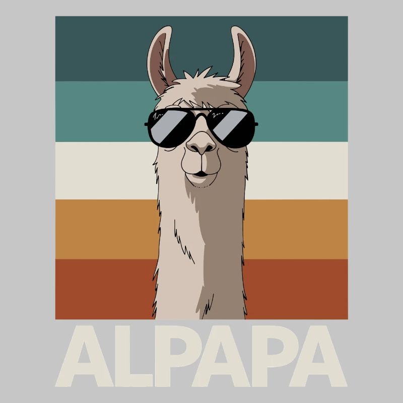 Dad Alpaca Dad Funny Llama Father's Day Gift