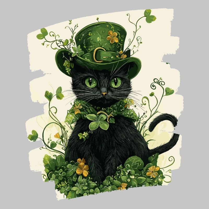 Chat de la Saint-Patrick