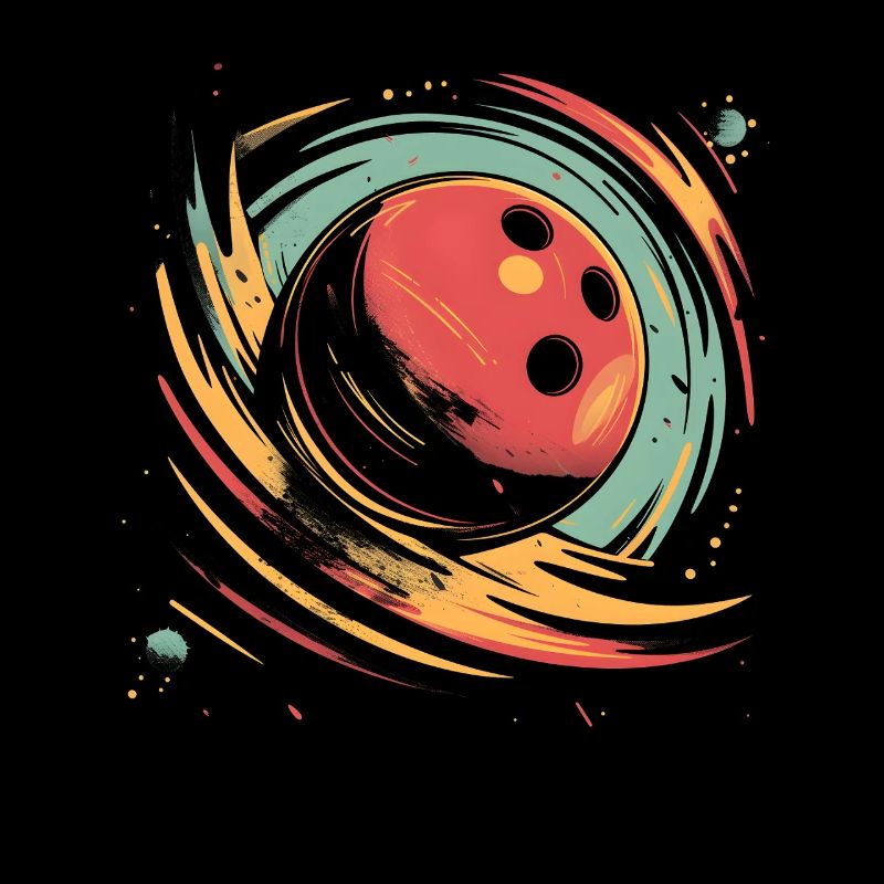 Retro Bowlingkugel