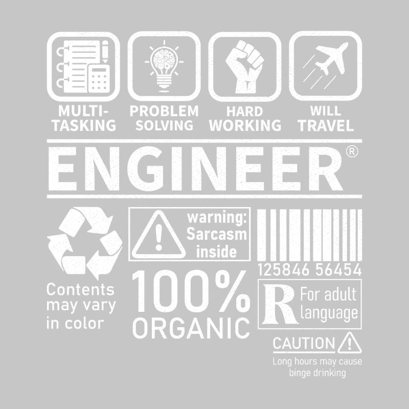 engineer multitasking problem solving hard working