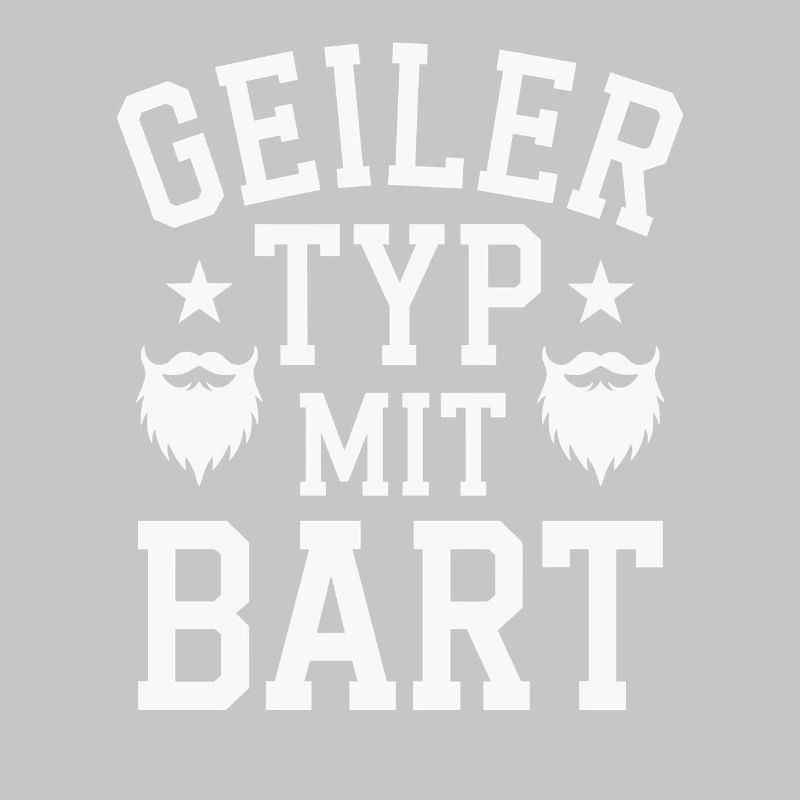 Geiler Typ Mit Bart Bartträger Barbier Vollbart