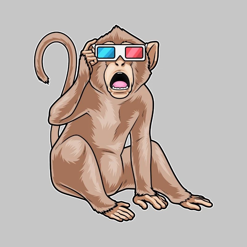 Affe Brille
