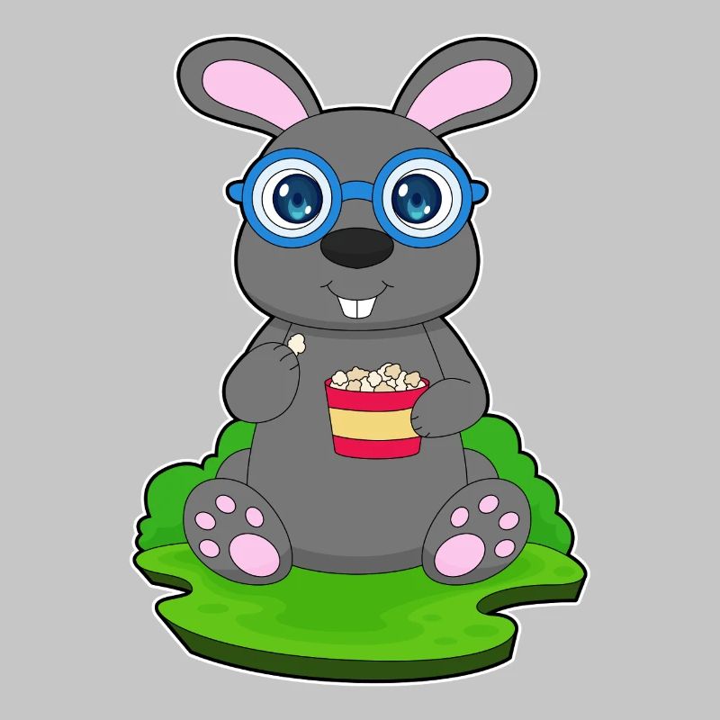 Pop-corn lapin