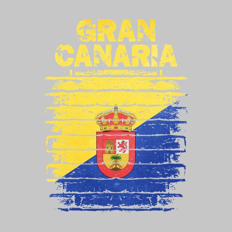 Guanche Flag Design on Rustic Look
