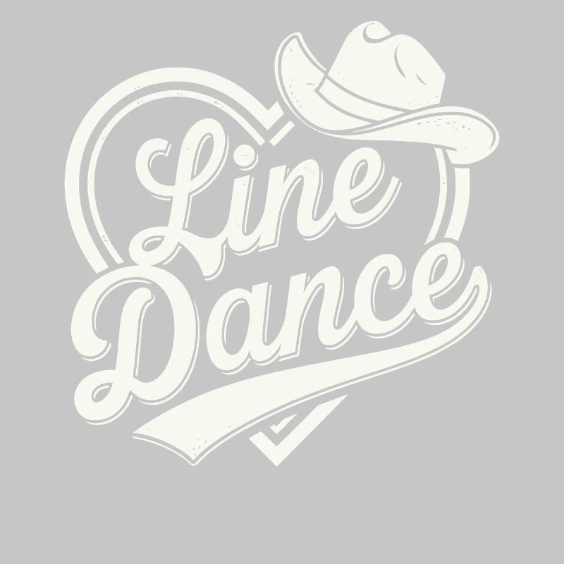 Conception de cow-boy de danse en ligne