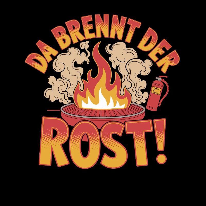 That's where the grate burns Grilling fun Fire design