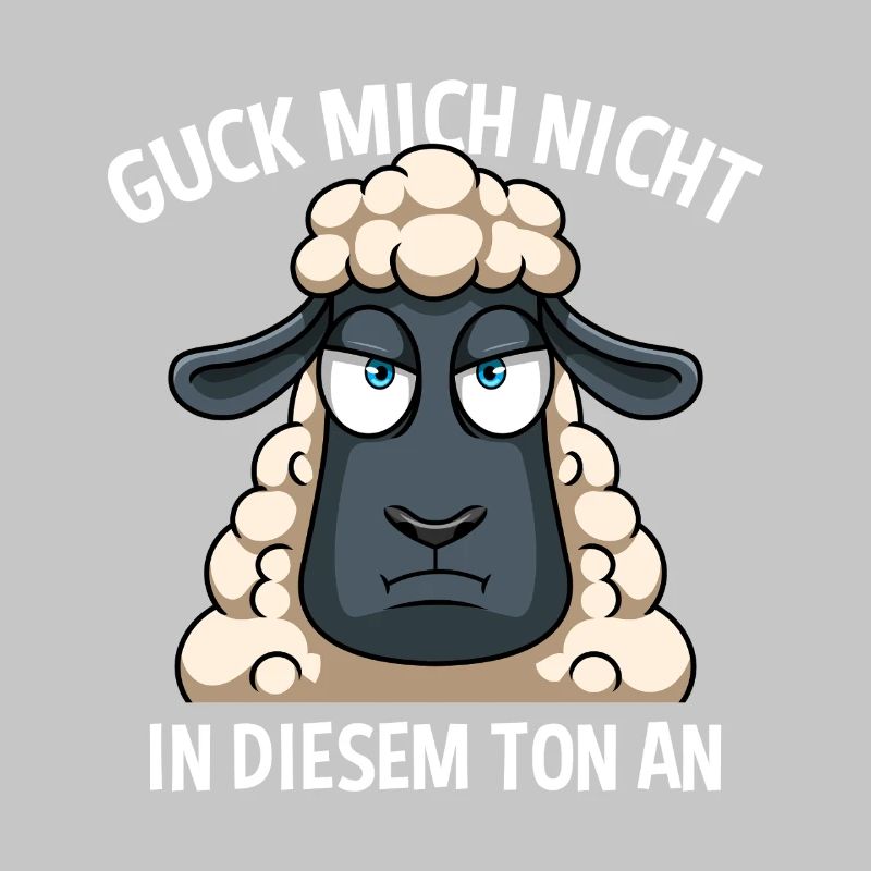 Ne me regarde pas sur ce ton, mouton