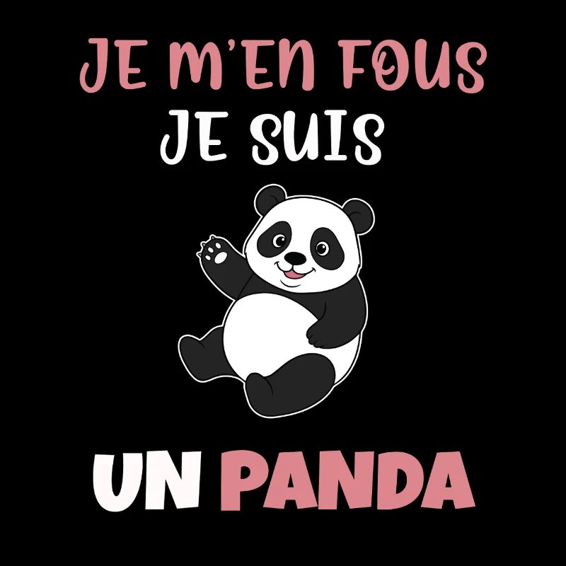 Cute Panda With Humorous Text Funny Gift