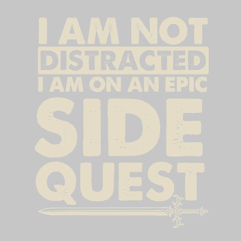 On An Epic Side Quest Not Distracted RPG Gamer