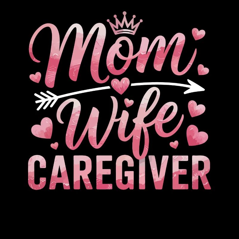 Mother Daughter Heart Motif
