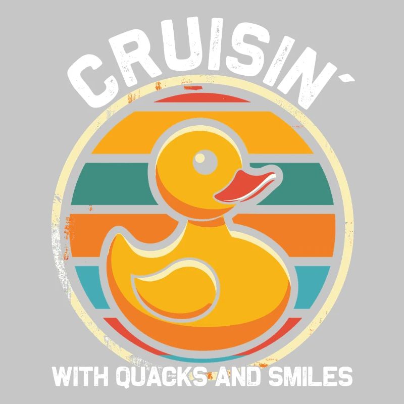 L’équipage d’un canard en caoutchouc profite d’une croisière