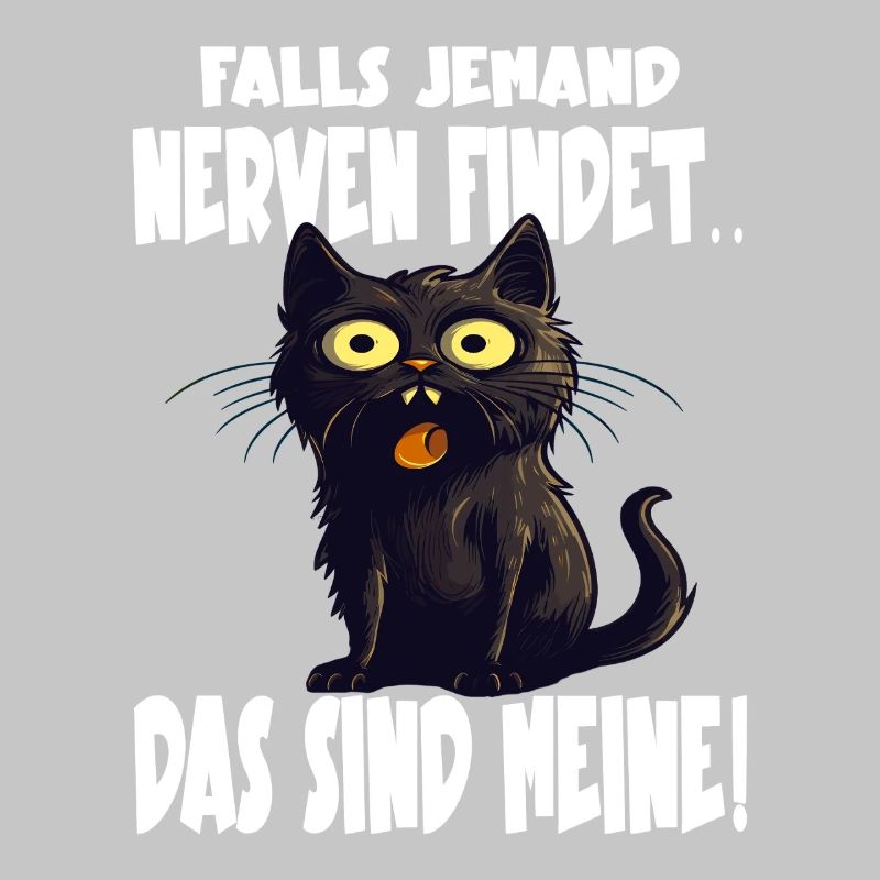 Funny Black Cat