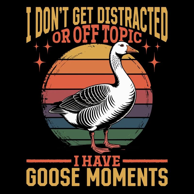 Funny Bird Goose